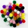 thumbnail image 2 of Essentials by Leisure Arts Multicolor Craft Pom Poms 3/4 Inch 45 Count, 2 of 3