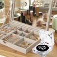 thumbnail image 2 of 4Pcs Ring Cases Transparent Proposal Ring Boxes Engagement Ring Organizers, 2 of 9