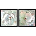 thumbnail image 1 of Great Art Now Contemporary Floral by Sue Riger, 2 Piece Framed Art Set Each 13"W x 13"H, 1 of 3