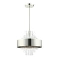 thumbnail image 4 of 48874-35 Livex Lighting Orenburg - 8 Light Pendant in Contemporary Style - 21 Inches wide by 26.75 Inches high-Polished Nickel Finish, 4 of 13