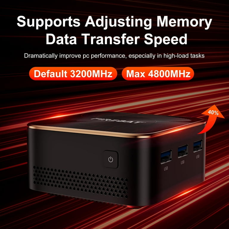 Firebat ミニPC N100 RAM 16GB SSD 512GB Amazon.co.jp: FIREBAT Mini PC N100 Intel、1TB M.2 SSD SATA