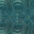 thumbnail image 1 of Ahgly Company Machine Washable Indoor Square Transitional Deep-Sea Blue Area Rugs, 4' Square, 1 of 7