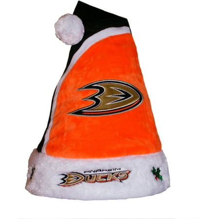 Forever Collectibles NHL 2015 Santa Hat, Anaheim Ducks