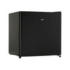 Sanyo SR-A1780K - Refrigerator with freezer compartment - width: 18.6 in - depth: 17.8 in - height: 19.4 in - 1.7 cu. ft - black