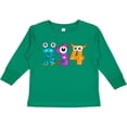 thumbnail image 3 of Inktastic Monsters Like Pi Pi Day Numbers Boys or Girls Long Sleeve Toddler T-Shirt, 3 of 5