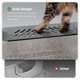 thumbnail image 5 of Caja de arena para gatos Pematar XXL de acero inoxidable, 28 cm de largo x 50 cm de ancho x 35 cm de alto, 5 of 6