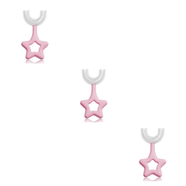 Bearachild Cepillo de para bebé ergonómico de doble cara de silicona de 360 grados, cepillo de Manual en forma de U, cuidado Type1 NO1 Bearachild CBP077741