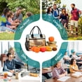 thumbnail image 6 of Sheep Mountains Sky Cooler Bag Lunch Bag Soft Cooler Cooling Tote Insulated Lunch Box for Adult Men Women, 6 of 6