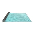 thumbnail image 2 of Ahgly Company Indoor Rectangle Oriental Light Blue Industrial Area Rugs, 2' x 5', 2 of 4
