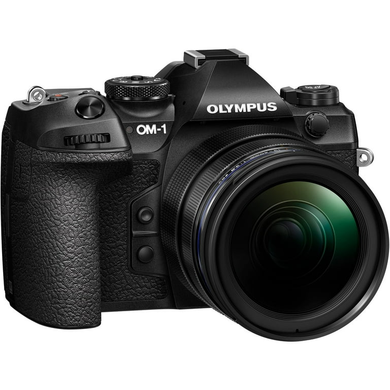 Olympus OM SYSTEM OM-1 20.4MP Mirrorless Camera with Lens, Digital