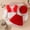 Red, variant on Amidoa Girls 2 Piece Outfits Fall Winter Clothes Solid Color Bow Long Sleeve Top and Casual Pants Kids Clothing Sets Size Red 3-4Years