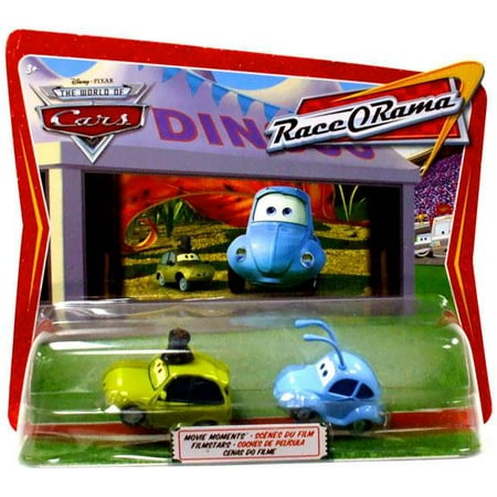 Disney Cars Race-O-Rama Flik & PT Flea Diecast Car 2-Pack [Multilingual Packaging]