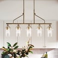 thumbnail image 2 of Kichler Lighting - Everett - 5 Light Linear Chandelier In Vintage Industrial, 2 of 11