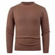 thumbnail image 4 of Kalauyu Men's Pullover Sweater Crewneck Cable Knit Long Sleeve Sweater Classic Soft Knitted Sweaters with Ribbing Edge, 4 of 7
