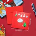 thumbnail image 1 of Tarjeta de felicitación de Navidad, Mini postal de Año Nuevo, tarjetas de felicitación de bendición de Navidad, sobre de regalo para niños, decoración de fiesta en casa, 2024, 1 of 4