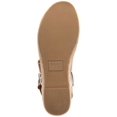 thumbnail image 4 of STYLE & COMPANY Womens Cognac Brown 1-1/2" Platform Strappy Padded Emalinee Round Toe Wedge Buckle Espadrille Shoes 7.5 M, 4 of 4