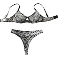 thumbnail image 4 of CAILDANL Women's lace pajama set, 4 of 5