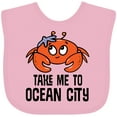 thumbnail image 3 of Inktastic Ocean City Maryland Cute Crab Boys or Girls Baby Bib, 3 of 4