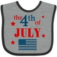 thumbnail image 3 of Inktastic The 4th of July- Boys or Girls Baby Bib, 3 of 4