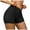 Black, variant on COMVALUE High Waisted Seamless Underwear for Women Soft Stretch No Show Panties Full Coverage Ladies Briefs 1 Pack (Light Yellow, L)