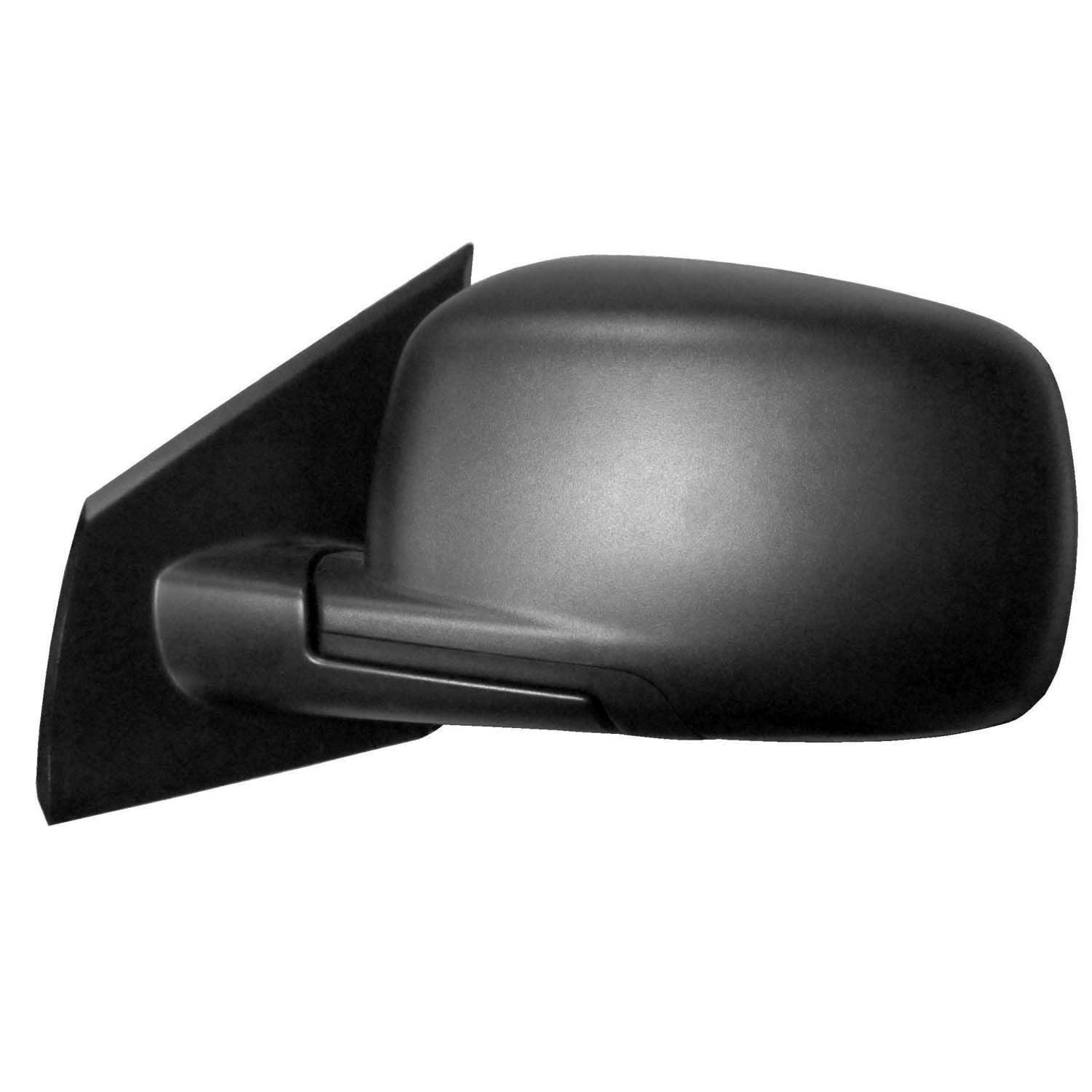 TYC 08-14 Challenger Power Non-Heat Fold Black Rear View Mirror Left Driver Side