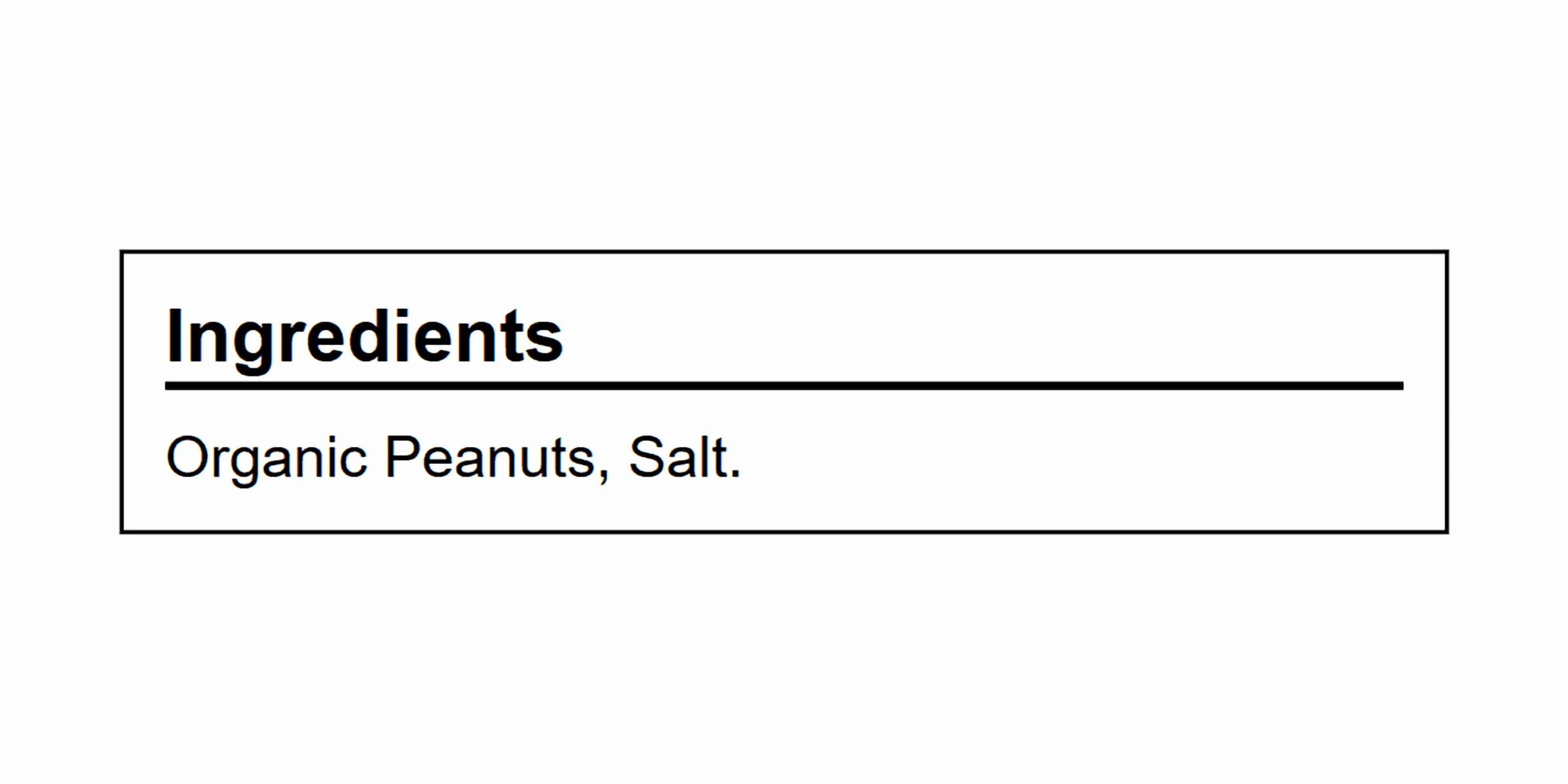 Sprouts Organic Creamy Salted Peanut Butter 14 oz (Pack of 3)