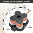 thumbnail image 5 of Egg Frying Pan with Lid, Fried Egg Pan Nonstick 4 Cups Pancake Pan with Silicone Spatula & Brush, Non-Stick Coating with cover, 5 of 6