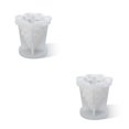 thumbnail image 4 of Cateissary aromática de Navidad, molde de silicona para velas, cubo, molde liso, artesanía de cerámica, decoración de Festival, suministros para Tipo 3 2piezas Cateissary CBP159846, 4 of 5