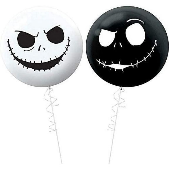 Halloween Party Halloween Party Decorations Jack Skellington Balloons 2ct - The Nightmare Before Christmas