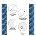 thumbnail image 4 of A Pair Of Decorative Banners 70.9×11.8in Can Be Reused And Easily Installed For Indoor Or Outdoor Or Anywhere Steelblue Marble_2, 4 of 7