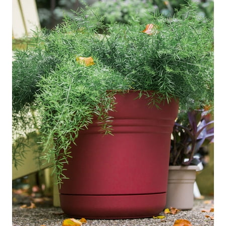 - Bloem Saturn Planter with Saucer 12