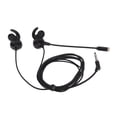 thumbnail image 1 of Auriculares para juegos auriculares con cable para juegos aptos para oídos interfaz de 35 mm ABS para PC y portátiles, 1 of 8