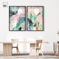 thumbnail image 3 of Dreamer Blue Serenity Pair Shadowbox Print Modern Wall Decor Set by Art Remedy, Black Frame, 36 x 54, 3 of 6
