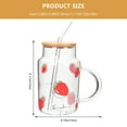 thumbnail image 4 of Taza de agua con pajita Vaso para bebidas Vasos para beber para el hogar Taza para sorber Gran capacidad Jugo Estudiante, 4 of 6