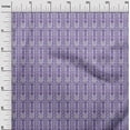 thumbnail image 3 of oneOone Cotton Poplin Purple Fabric Geometric Dress Material Fabric Print Fabric By The Yard 42 Inch Wide, 3 of 4