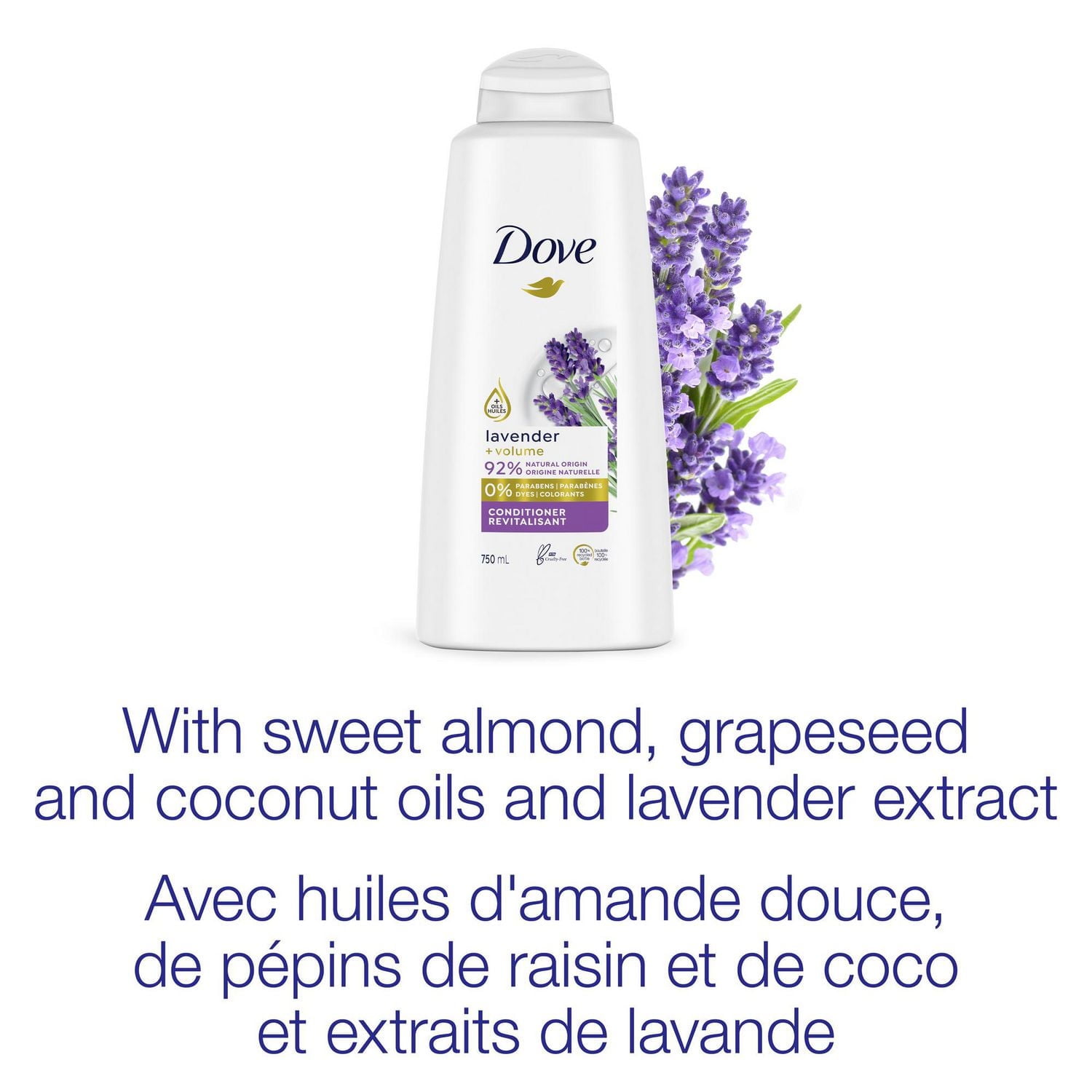 Dove Lavender + Volume Conditioner