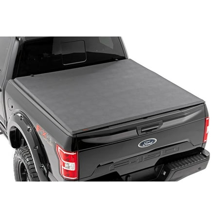 Rough Country Soft Tri-Fold for 2015-2020 Ford F-150 | 6'7" - 41515650A