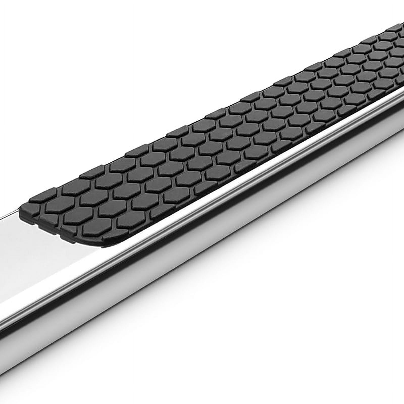 Ikon Motorsports Running Boards for 2019-2025 Ram 1500 Crew OE Chrome 4.5in Side Step Nerf Bars
