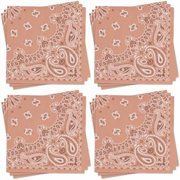 Western Bandana Napkins - 3-ply, 25 pcs | Cowboy Birthday Party Decor, Wild West Favors, Rodeo Baby Shower Supplies, Wild One Yeehaw Bday, Cowgirl Drinkware, Cactus Howdy Tableware