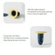 thumbnail image 2 of Desodorante Drenaje De Piso Plástico Tpr Cortable 4 Desagües Drenaje De 360 ​​​​Grados Drenaje De Ducha Colector De Cabello Para Baño Lavabo De Mano Azul Vogacara HA025377-01, 2 of 5