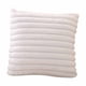 thumbnail image 1 of Funda de Almohada Lumbar de 45 X 45 Cm, Color Blanco Crema, de Doble Cara, Lujosa y Suave, Ideal para Sofá Cama o Sala de Estar., 1 of 3