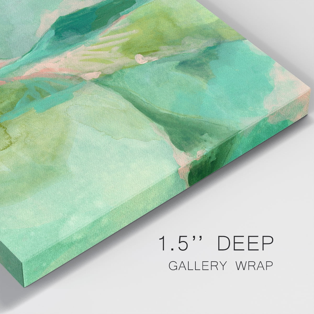 Wexford Home Mint Valley II-Premium Gallery Wrapped Canvas, 32" x 32" - Ready to Hang