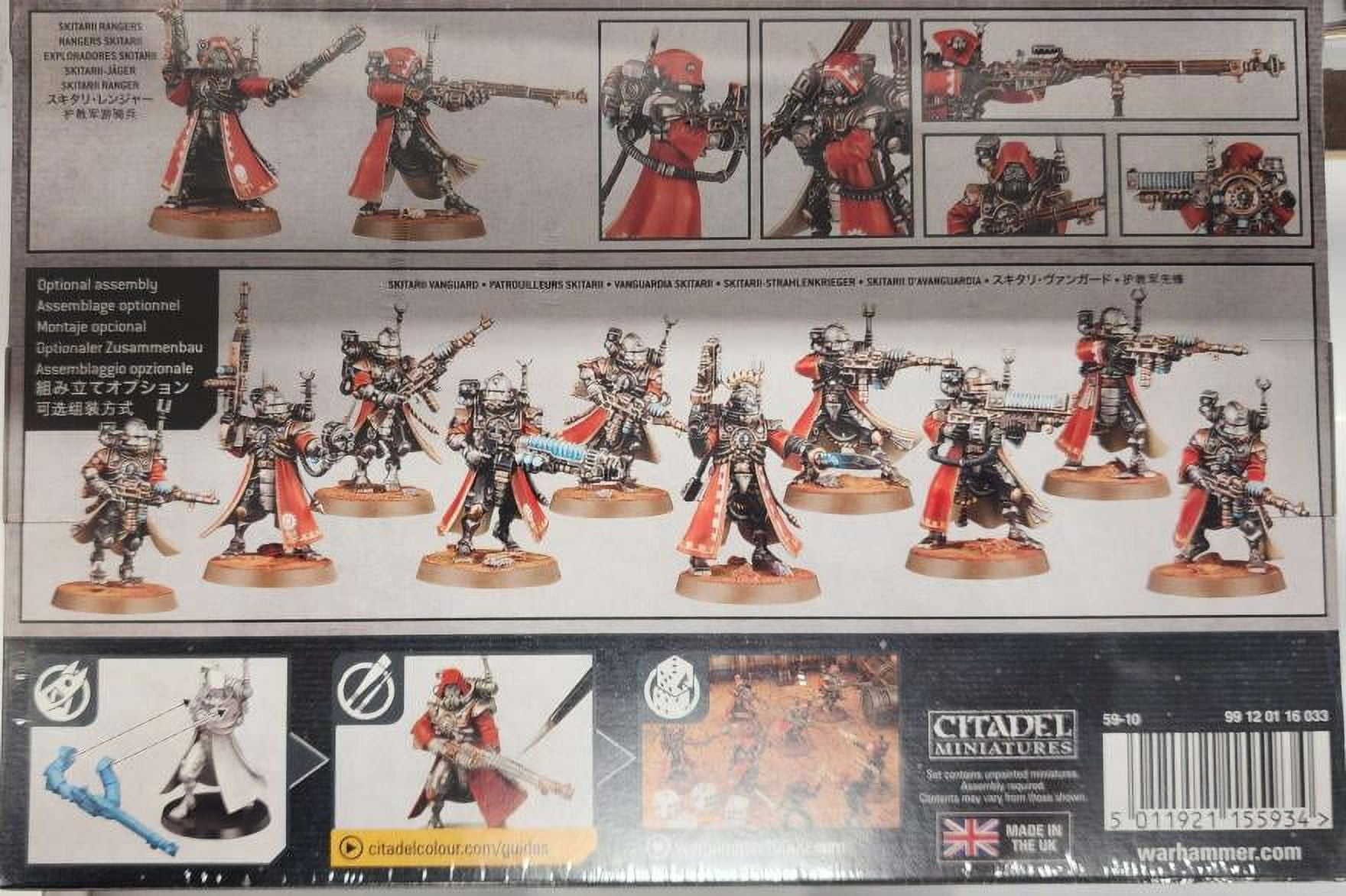 Games Workshop Warhammer 40,000 Adeptus Mechanicus Skitarii