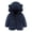 Blue, variant on Venzia Kids Girls Boys Winter Warm Coats Jacket Baby Jacket Bear Ears Hooded Outerwear Zipper Warm Coat Winter Clothes 0-6 Months