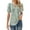 Green, variant on Summer Tops for Women Womens V Neck Tops Puff Short Sleeve T Shirt Pleated Floral Printed Tunic Blouse Shirts Womens Essentials Fashion Clothing
