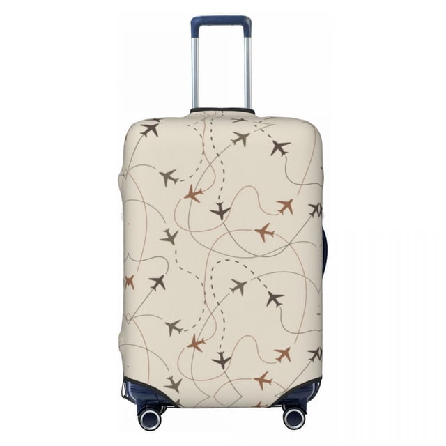 Custom Air Traffic Controllers Luggage Cover Fashion Fighter Pilot Aircraft Suitcase Protector Covers Suit For 18-32 inch
