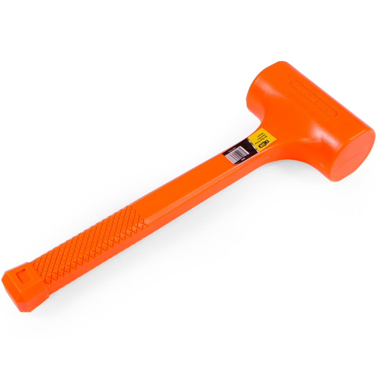 3lb DEAD BLOW Hammer Mallet Plastic Neon Orange 11 3/4" non spark