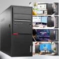 thumbnail image 4 of Restored Lenovo ThinkCentre Tower Desktop Gaming PC Intel Quad Core i5-6th 16GB DDR4 Ram, 1TB SSD 22" LED BTO RGB Keyboard & Mouse, Nvidia GTX 1660s 6gb DDR6, Windows 11 Professional (Refurbished), 4 of 7