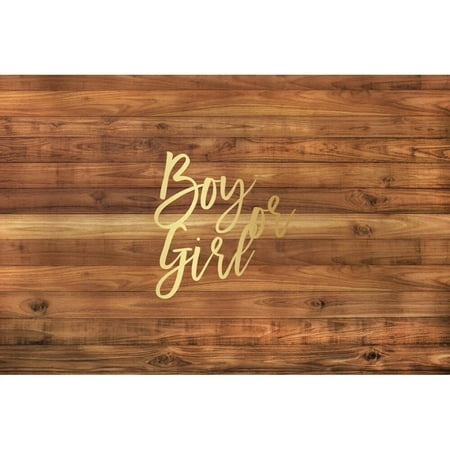 Image of Baby Shower Pgotography Backdrops Wood Board Gender Reveal Party Newborn Boy or Girl Photographic Background Photo Studio Props