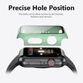 thumbnail image 2 of [8 Pack] Étui Protecteur d'Écran Compatible avec Apple Watch 45mm Série 7, Pare-Chocs Ultra-Fin Résistant aux Rayures pour Femmes Hommes Accessoires iWatch, 2 of 5